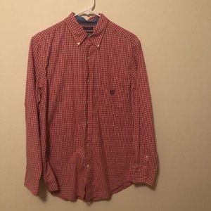 Orange Size L button down